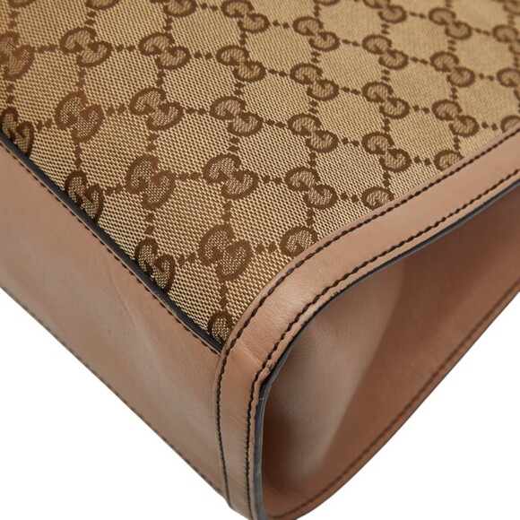 GUCCI Cream Leather Shoulder Bag - Picture 6 of 15